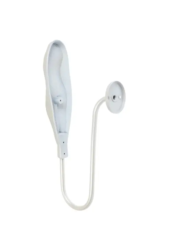 Крючок для штор CAPPIO KS040, цвет белый с золотом, набор 2 шт