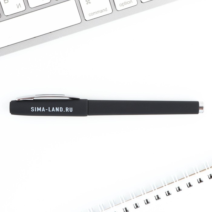 Ручка шариковая пластик, синяя паста &laquo;С днём защитника отечества!&raquo;