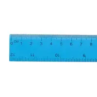 Линейка пластиковая Calligrata 30 см, МИКС