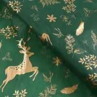 Бумага упаковочная тишью, новогодняя упаковка &laquo;Зимнее настроение&raquo;,50&times;66 см