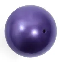 Мяч для художественной гимнастики FIG Металлик, диаметр 15см, цвет фиолетовый