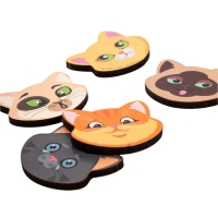 Игра настольная мемо &laquo;Коты&raquo; Far far land wood (24 фишки в коробке)