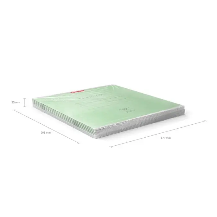 Тетрадь 12 листов в клетку ErichKrause &laquo;Классика&raquo;, обложка мелованный картон, зелёная