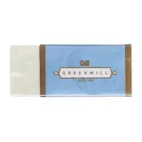 Ластик прямоугольный белый