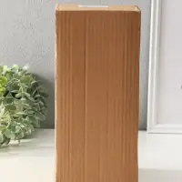 Сувенир полистоун "Папа, мама и малыш в вязанных нарядах, под зонтом" 8,5х9,5х25,5 см