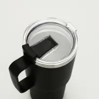 Термокружка "Стань бодрее", 500мл, черная