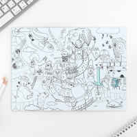 Скетчбук-каракули А5, 32 л &laquo;Твори с душой&raquo;