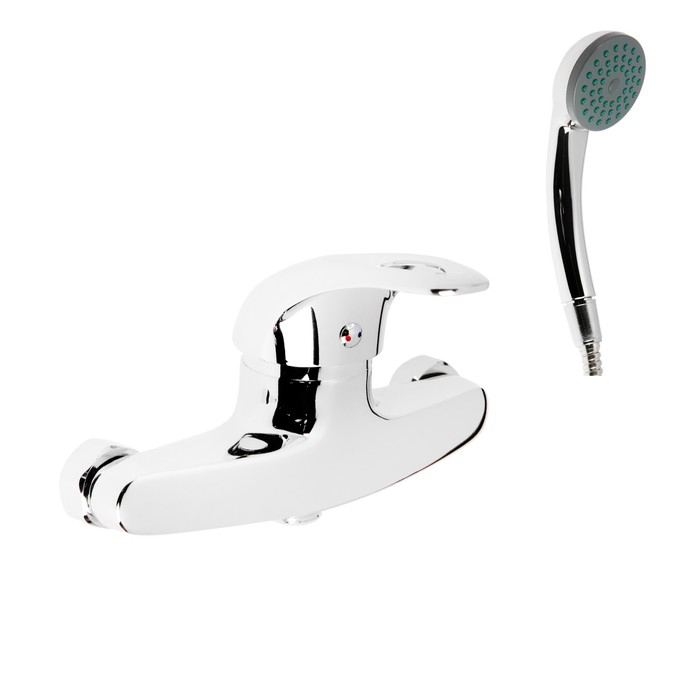 Смеситель душа Accoona А8040, однорычажный, хром Смеситель душа Accoona А8040, однорычажный, хром