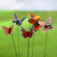 Штекер "Бабочка Дельфиус" 25см, набор 15шт, МИКС