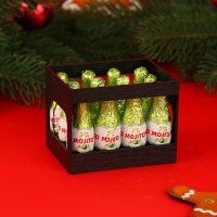 Новый год. Шоколад фигурный MOJITO, со вкусом алкогольного мохито, 9 г