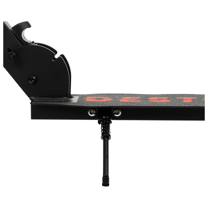 Самокат городской GRAFFITI City 200, складной, колёса PU 200 мм, ABEC 7 Carbon, чёрный