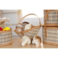 Корзина для хранения Доляна Nature, 28&times;19&times;12,5 см, бамбук