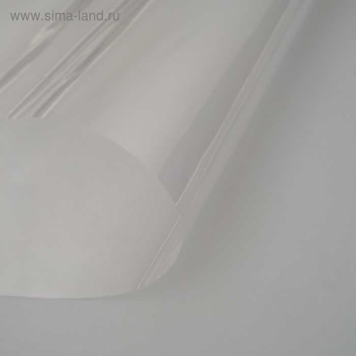 Плёнка для цветов прозрачная 0,7 х 7,5 м, 200 г, 40 мкм