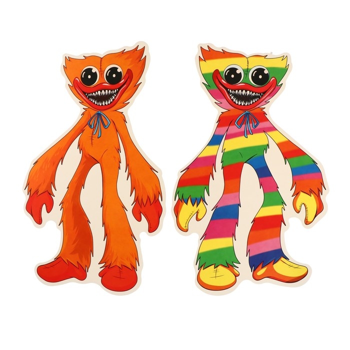 Набор для оформления "Веселые монстрики" 62,7х101 см