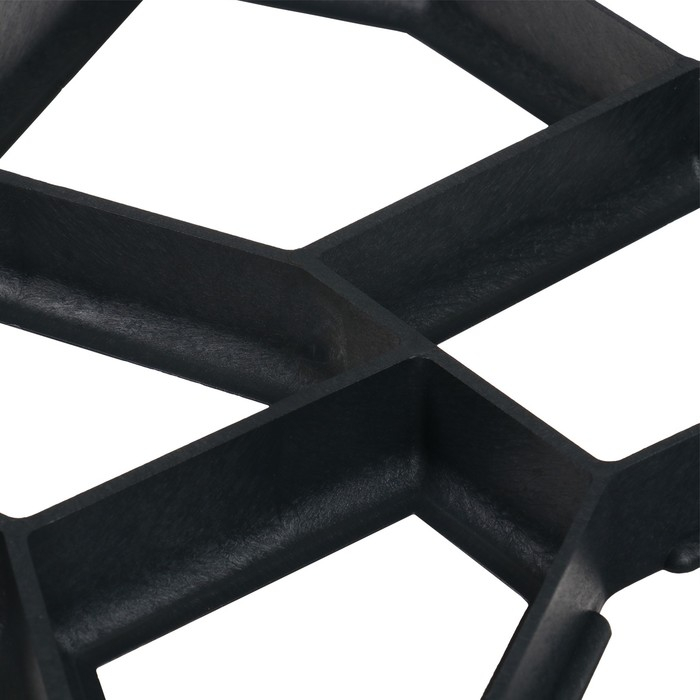 Форма для садовой дорожки, 42 &times; 42 &times; 4 см, чёрная