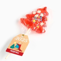 Новый год! Леденец на палочке, с посыпкой &laquo;Мишка&raquo;, 25 г