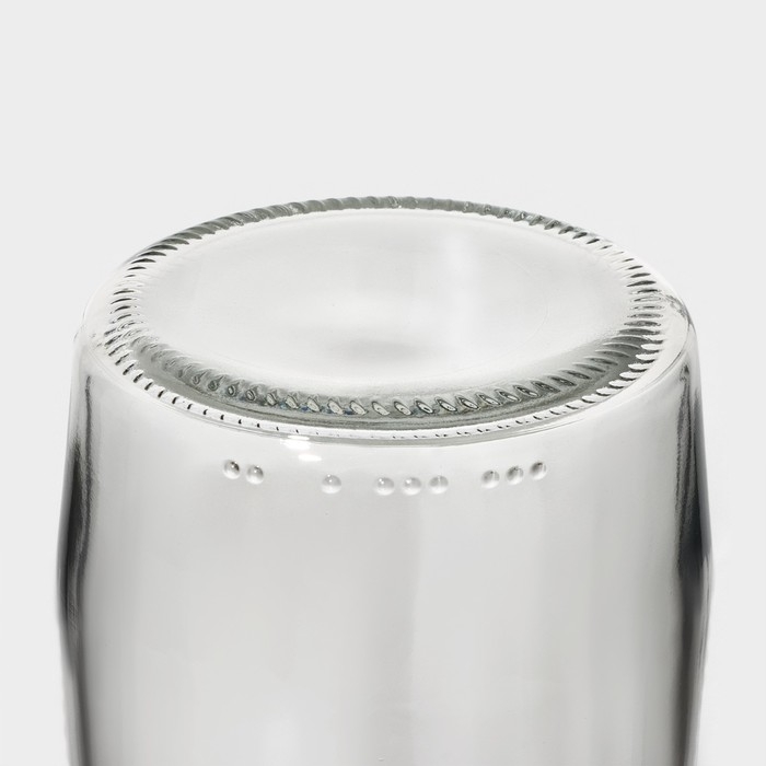 Кувшин для воды стеклянный с пластиковым фильтром Renga &laquo;Дэйзи&raquo;, 1,5 л, 10&times;29 см, цвет серый