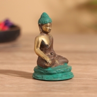 Сувенир бронза "Будда" 3х4х6 см