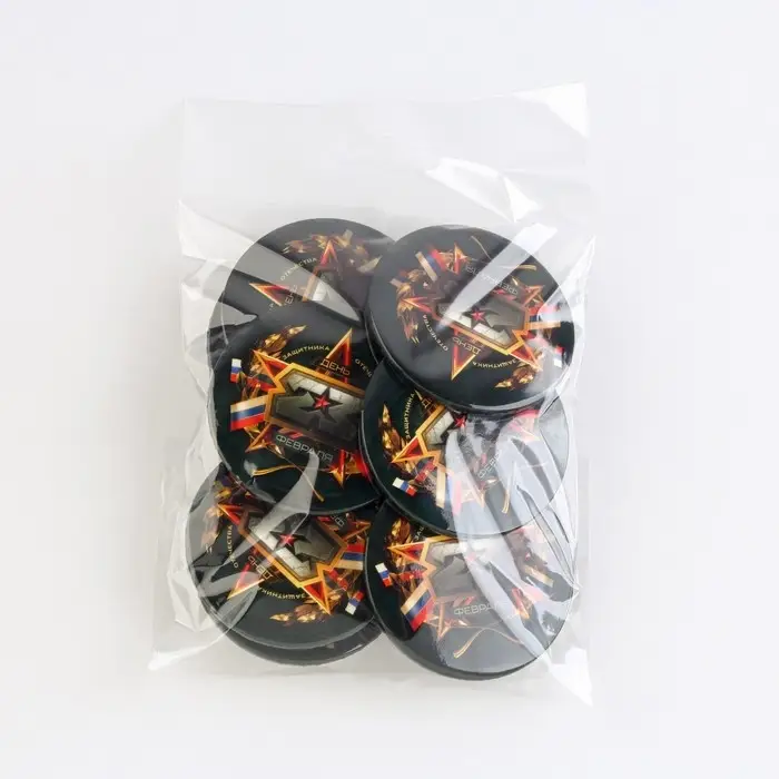 Значок закатной &laquo;23 февраля&raquo;, d = 5,6 см