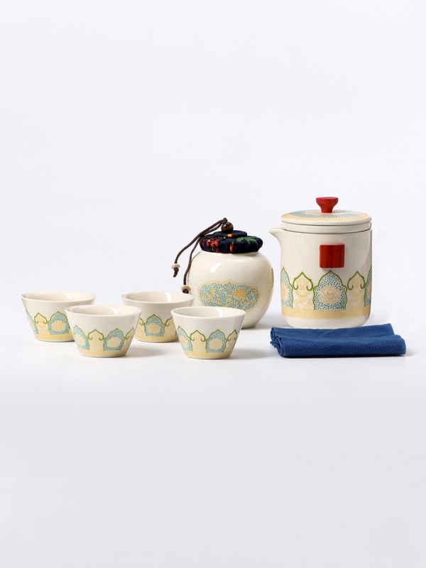 Набор для чайной церемонии 7 предметов, на 4 персоны, чашка 50 мл, чайник 285 мл