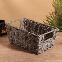 Корзина плетеная 29х17х12 см, пластик