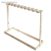 Держатель для садового инвентаря, напольный, под 18 инструментов, Greengo