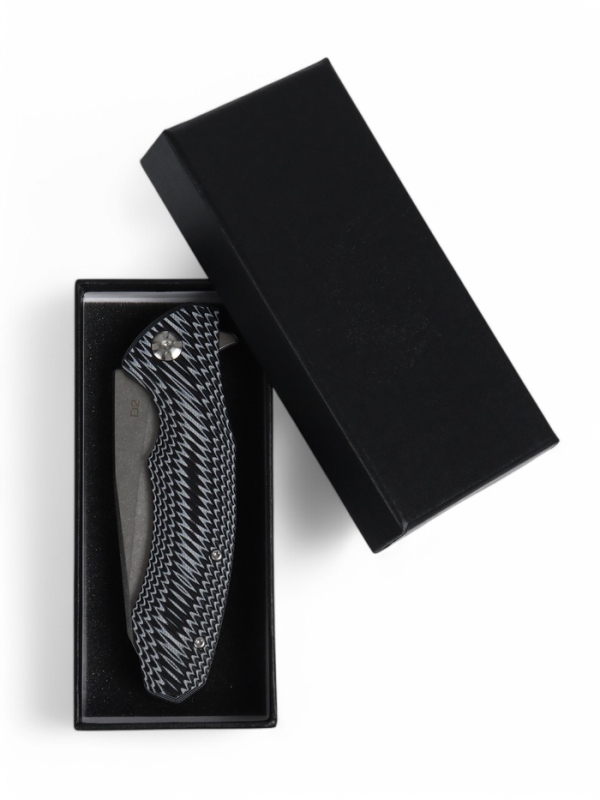 Нож туристический складной, 22см, клинок 91мм/4мм