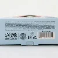 Бомбочки для ванны &laquo;Мишка&raquo;, 3 шт х 40 г, морозная черника, URAL LAB