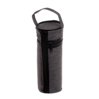 Пенал-тубус школьный на молнии "Джинс", МИКС