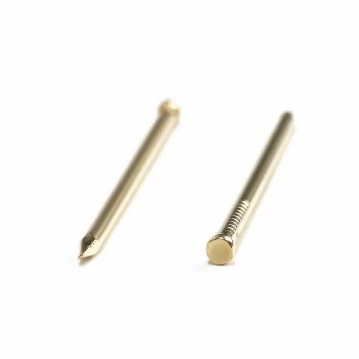 Гвозди СТРОЙБАТ, финишные, ГОСТ 7811-7035, латунированные, 1.4&times;30 мм, 50 шт.