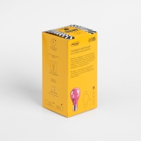 Садовый светильник на солнечной батарее &laquo;Лампочка&raquo;, 8&times;14&times;8 см, 5 LED, свечение белое