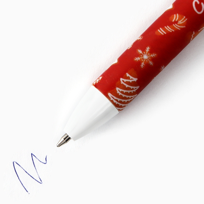 Ручка шариковая автоматическая матовая в конверте &laquo;Новый год: Уюта и тепла!&raquo;, 0,7 мм