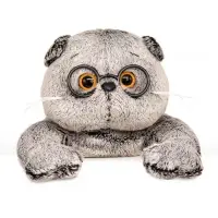 Мягкая игрушка "Кот Басик в очках, 27 см Kh27-001