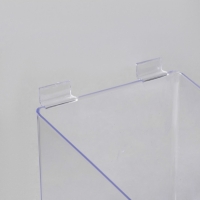 Полка-контейнер пластиковый F360, 20&times;20&times;20 см, цвет прозрачный