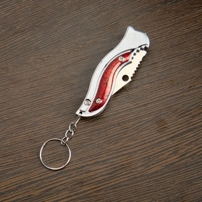 Нож перочинный складной "Тигровый-2", 10.7 см, длина лезвия 45 мм, цвет МИКС