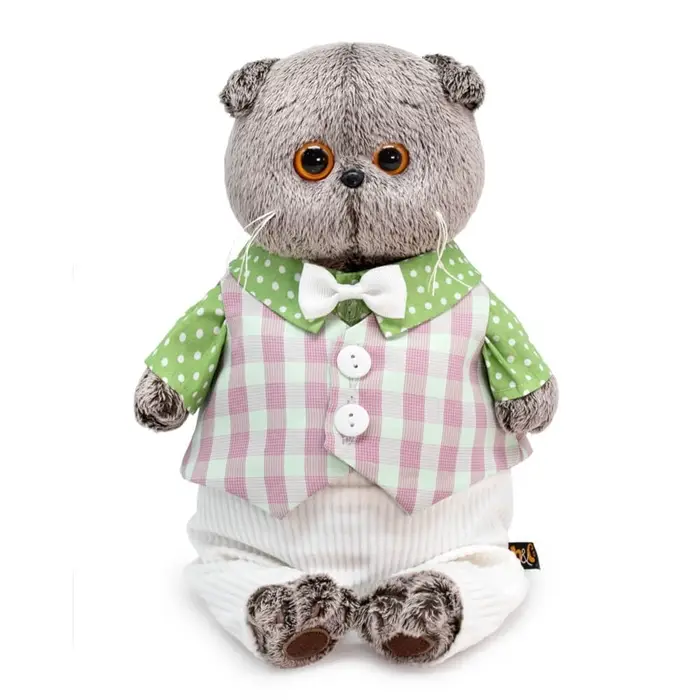 Мягкая игрушка "Басик в легком костюме", 19 см Ks19-241