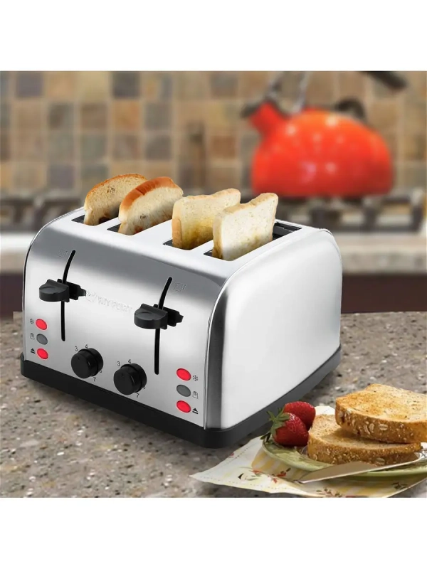 Тостер для хлеба техника для кухни КТ-2016 - 4 слота