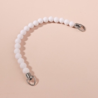 Ручка для сумки, 34 &times; 1,5 см, цвет белый