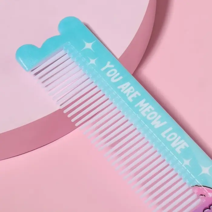 Расчёска фигурная &laquo;Кошка-русалка&raquo;, 14.7&times;3.8(&plusmn;1) см