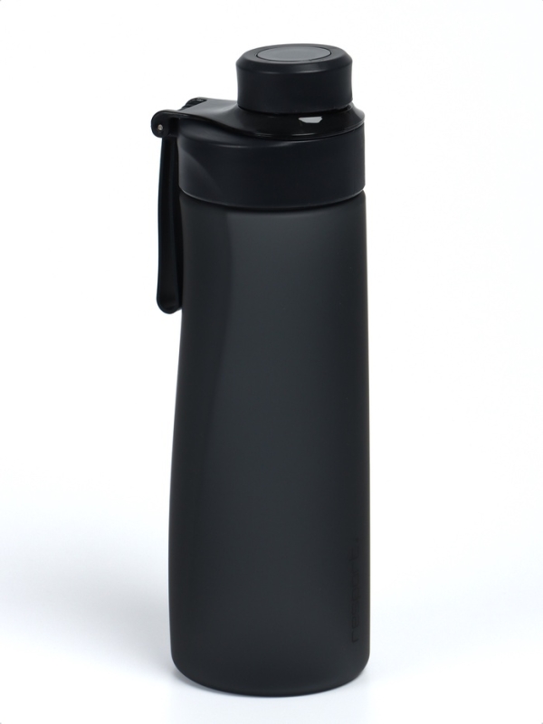 Бутылка для воды Resport, 700 мл. цвет черный