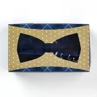 Кондитерская упаковка для макарун с окном, &laquo;Настоящему мужчине&raquo;, 11 х 19 х 5.5 см