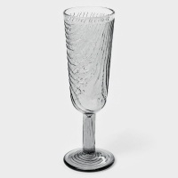 Бокал для шампанского "Барк"160 мл, цвет зеленый