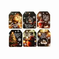 Шильдик на подарок &laquo;Чудо обязательно случится!&raquo;, набор 6 штук, 16&times;24 см