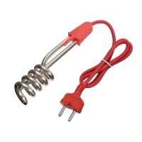 Электрокипятильник Luazon LEK 03, 750 Вт, спираль пружина, 16х3 см, 220 В, красный