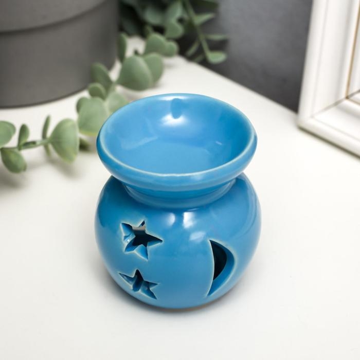 Аромалампа для эфирных масел &laquo;Луна и звёзды&raquo;, 6.5&times;6.5&times;7 см, МИКС