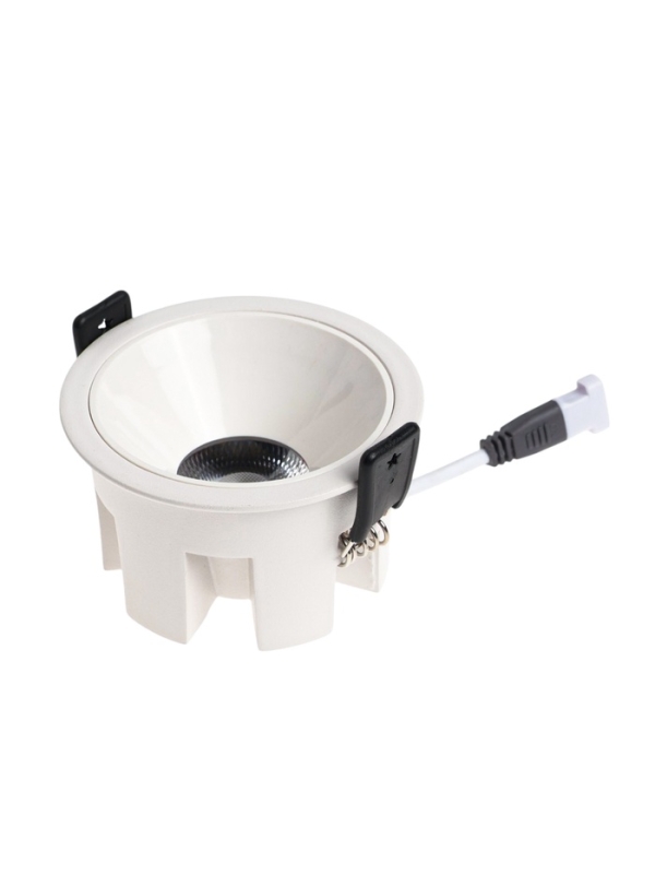 Светильник светодиодный встраиваемый, 12Вт, 6500К, с драйвером, D65, белый