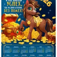 Календарь настенный 2026 &laquo;Успех без помех&raquo;, А4