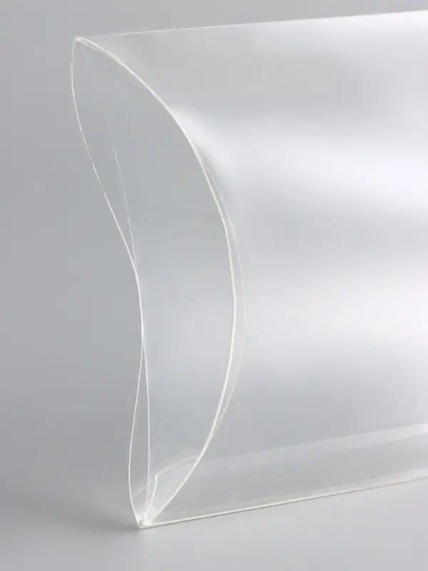 Складная прозрачная коробка из PVC, для упаковки подарков, 14&times;9&times;3 см