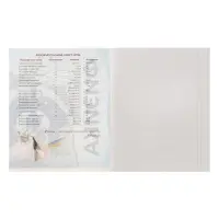 Тетрадь предметная 36 листов в клетку Calligrata &laquo;Животные мемы. Физика&raquo;, обложка мелованная бумага, серые листы