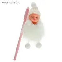 Ручка - прикол гелевая Calligrata &laquo;Пупс в шапочке&raquo;, МИКС (штрихкод на штуке)